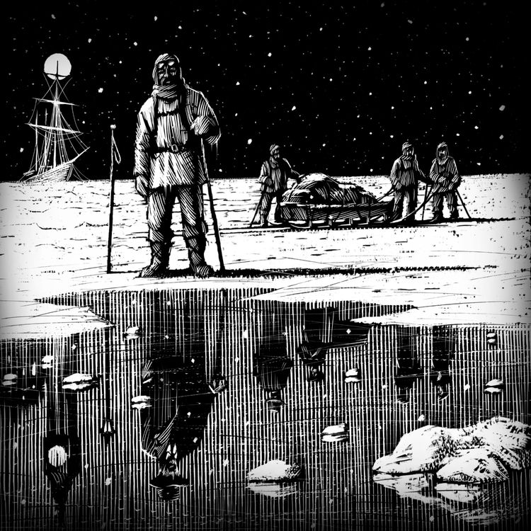 cover art for Verloren in der Antarktis - Shackleton und die Endurance-Expedition