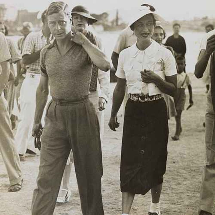cover art for 95. Kung Edward VIII & Wallis – Kärleken som kraschade kronan