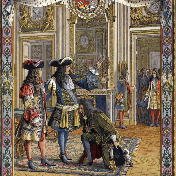 cover art for 110. Ludvig XIV – ÄLSKARINNORNA, SKANDALERNA OCH VERSAILLES DEL 2