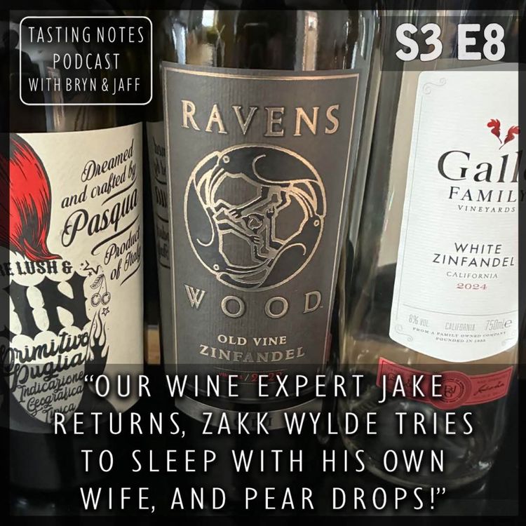 cover art for S3 E8 - Primitivo and Zinfandel (The Journey)