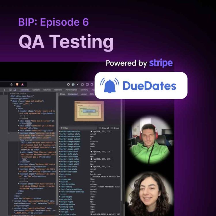 cover art for QA testing process for Duedates
