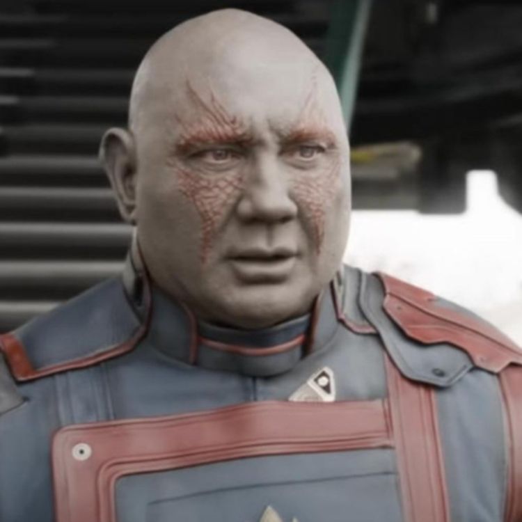 cover art for A GUARDIANS OF THE GALAXY: VOL. 3 Star Accidentally Punched Dave Bautista in the Face