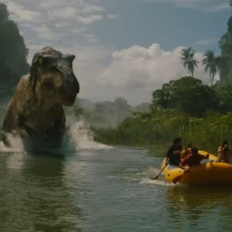 cover art for JURASSIC WORLD REBIRTH’s New Trailer Packs in Chaos and Dino Chomps