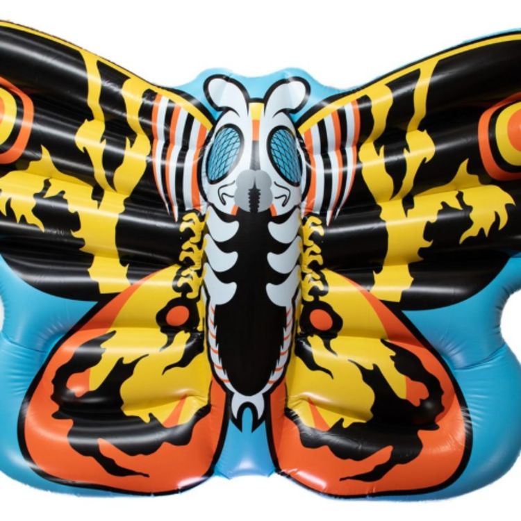 cover art for Lounge Around on a Kaiju in This Amazing Mothra Pool Float
