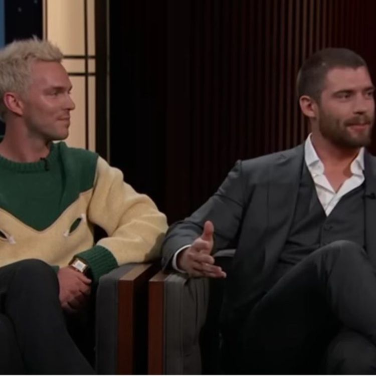 cover art for Nicholas Hoult and David Corenswet on Both Auditioning to Play Superman