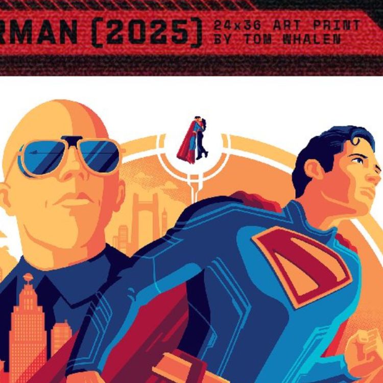 cover art for Mondo’s SDCC Exclusive SUPERMAN Posters Invite You to Fly High in Style