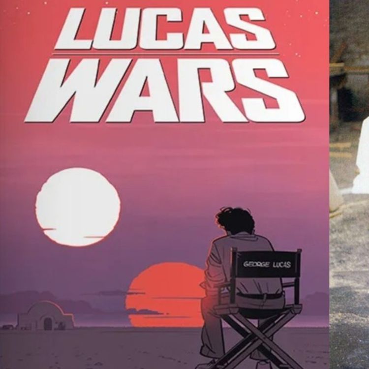 cover art for LUCAS WARS Retells the Making of STAR WARS As a Graphic Novel
