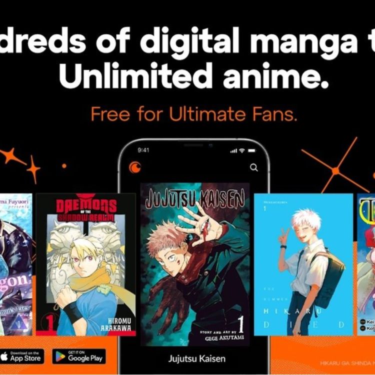 cover art for Crunchyroll Manga App Launching In October