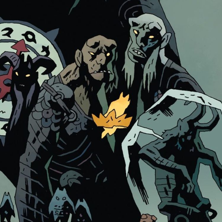 cover art for THE CROWN: A TALE OF HELL Tells a Story of Hellboy’s Family
