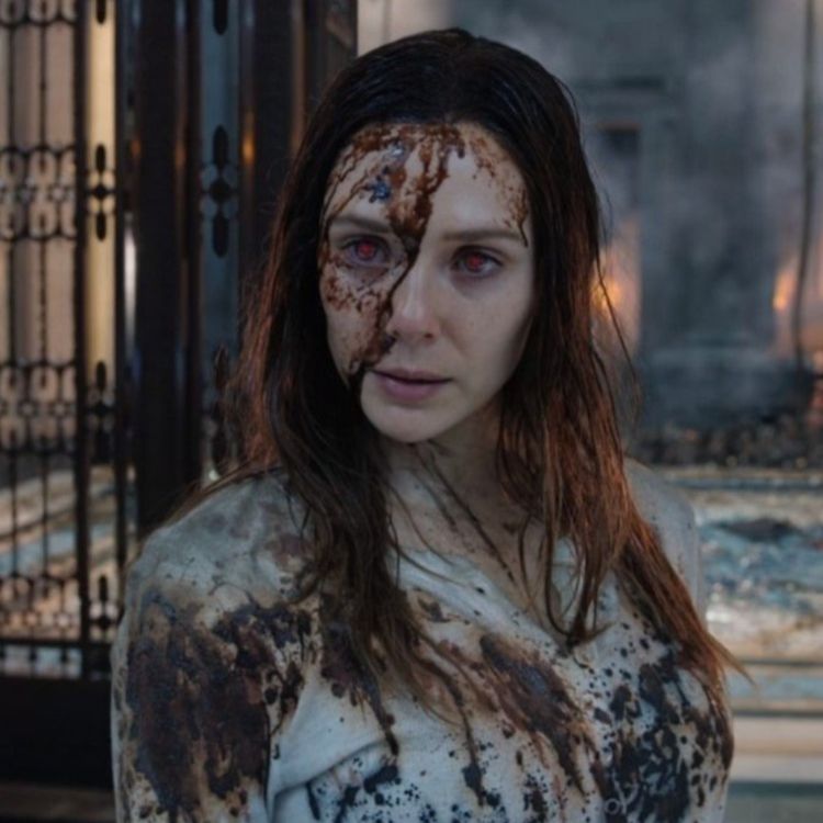 cover art for Elizabeth Olsen REALLY Wants to Return to the MCU as Wanda Maximoff