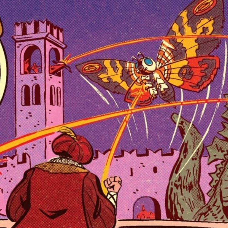 cover art for Kaiju Go Full Shakespeare in ROMEO & JULIET AND GODZILLA Comic