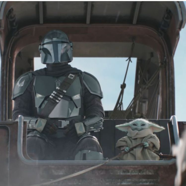 cover art for THE MANDALORIAN AND GROGU Super Bowl Trailer Gives Christmas Card