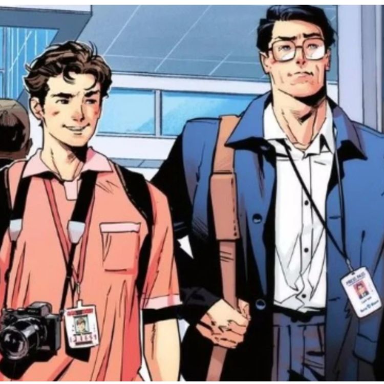 cover art for Clark and Peter Meet as Journalists in SUPERMAN/SPIDER-MAN