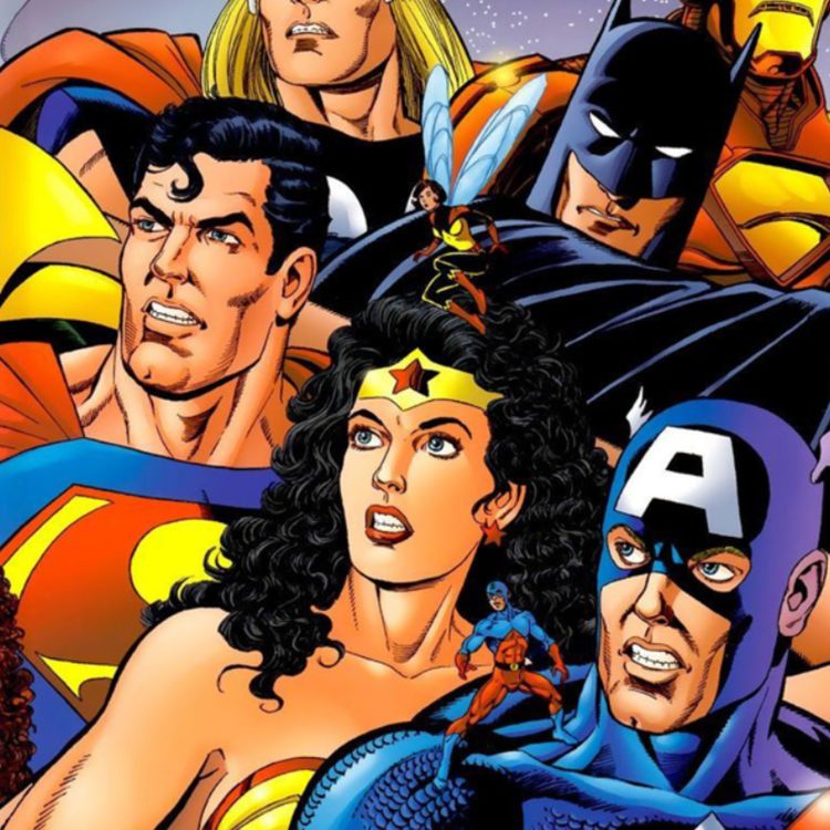 cover art for Marvel and DC Will Reissue Iconic JLA/AVENGERS Comic This Year