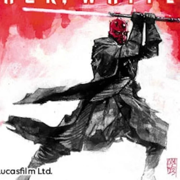 cover art for Entire STAR WARS: DARTH MAUL – BLACK, WHITE & RED Anthology Comic Heads to WEBTOON (Exclusive)