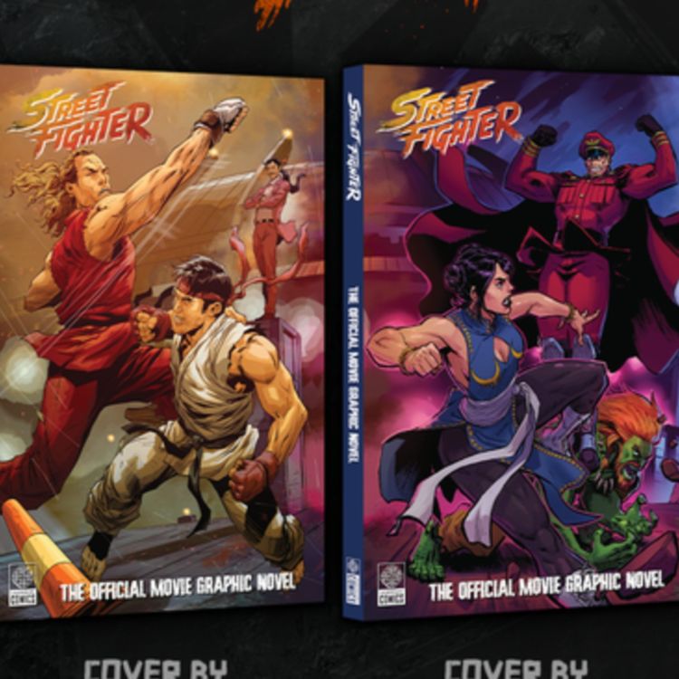 cover art for First Look at STREET FIGHTER Movie Graphic Novel