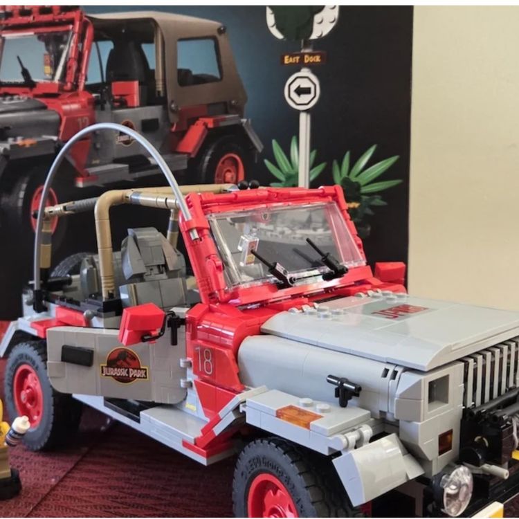cover art for LEGO’s JURASSIC PARK Jeep Caused Me an Unexpected Conundrum
