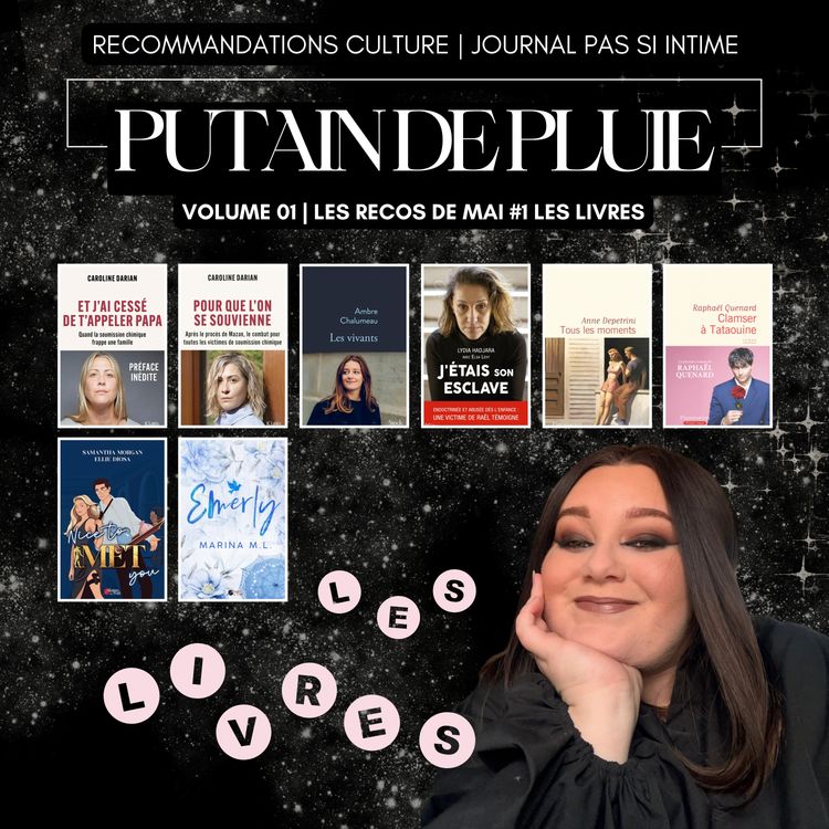 cover art for mes recos de mai (1/4) : les livres (et pas que de la romance !!)