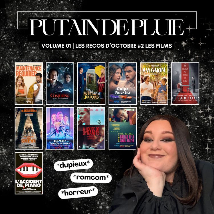 cover art for đ les films d'octobre : du cozy, du bizarre et quelques dĂ©ceptions bien senties ! đŹ