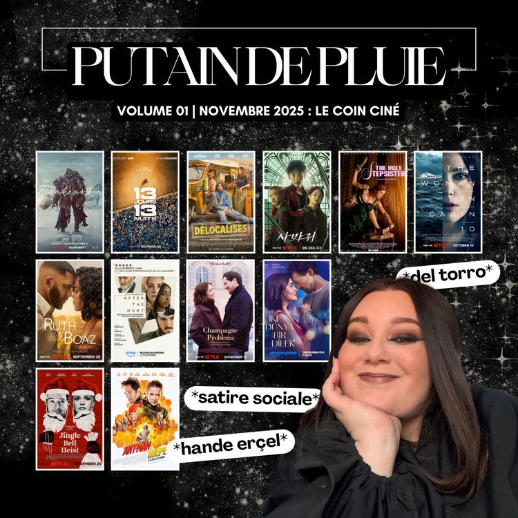 cover art for 🎬 le coin ciné de novembre : cosy, léger… et beaucoup d’avis en demi-teinte