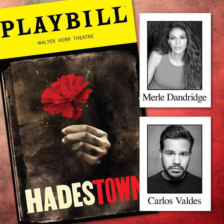 cover art for Hadestown with Merle Dandridge and Carlos Valdes