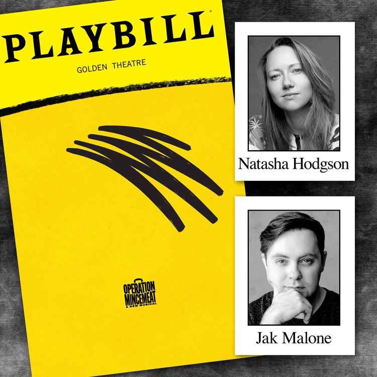 cover art for Operation Mincemeat with Natasha Hodgson and Jak Malone