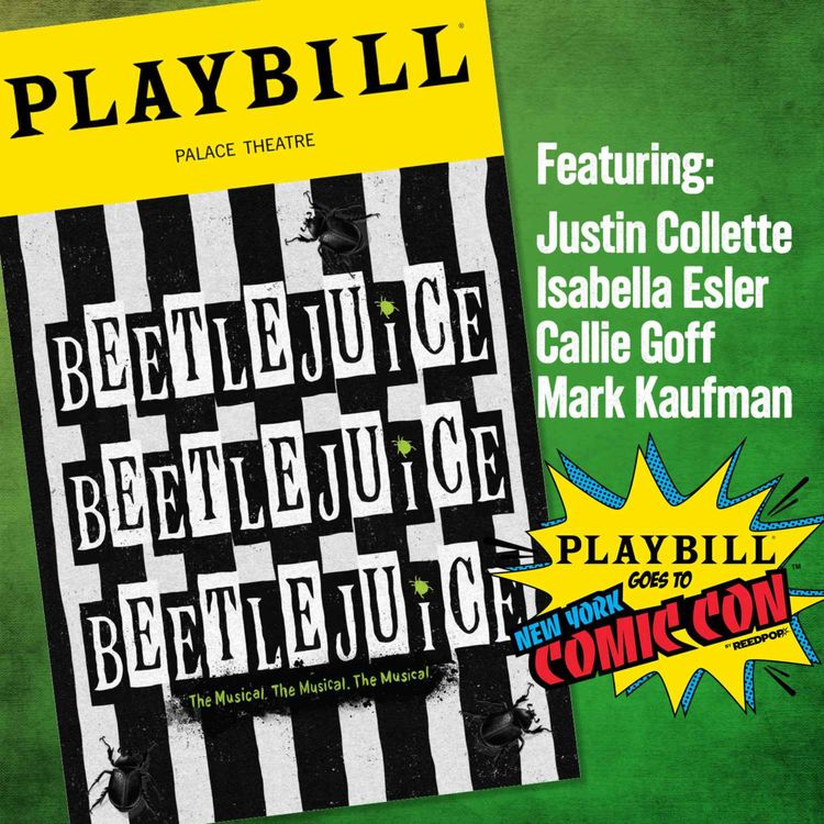 cover art for Beetlejuice The Musical, from New York Comic Con