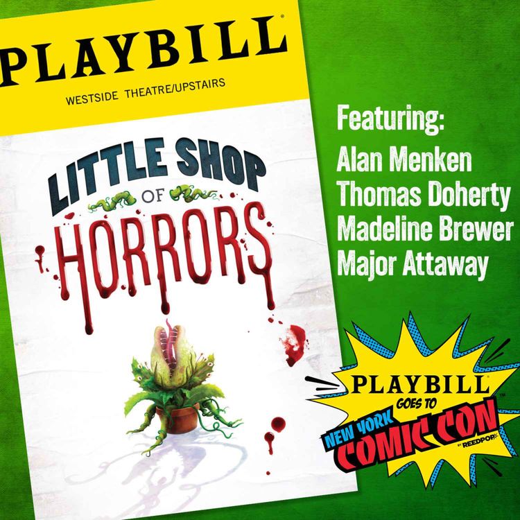 cover art for Little Shop of Horrors, from New York Comic Con