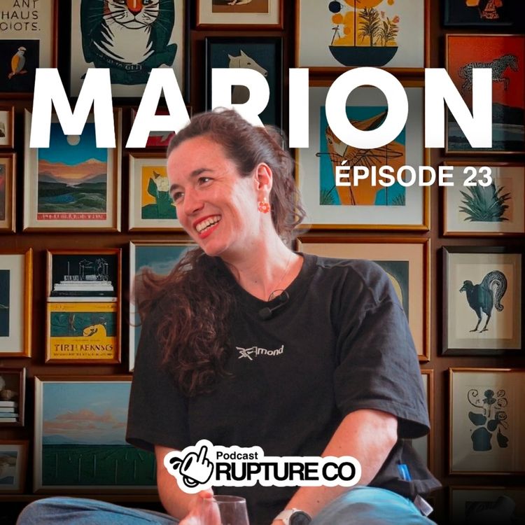 cover art for #23 Marion - n°2 mondiale d'escalade sur glace : enceinte de 7 mois, elle skiait encore