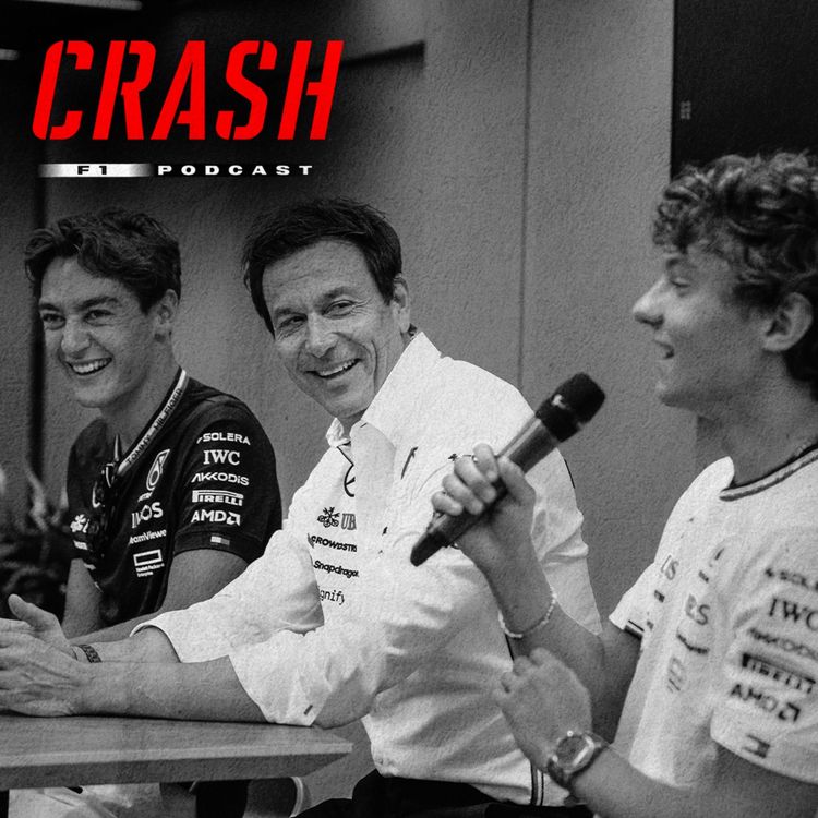 cover art for Can Mercedes Succeed without Lewis Hamilton? | Crash F1 Podcast