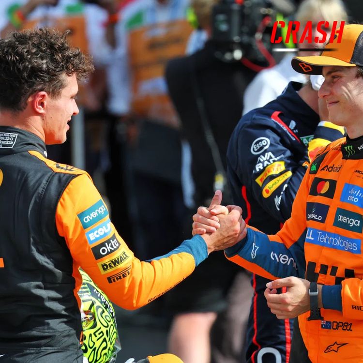 cover art for Will McLaren regret their controversial team orders decision? | Crash F1 podcast