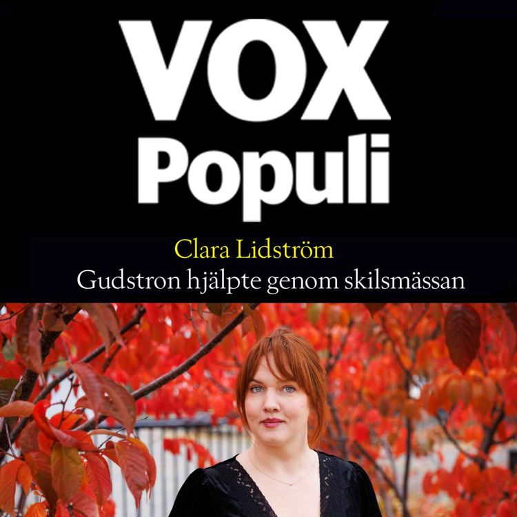 cover art for Underbara Clara Lidström om skilsmässan, tron som bär, utmattningen och vad som får henne vilja spy!