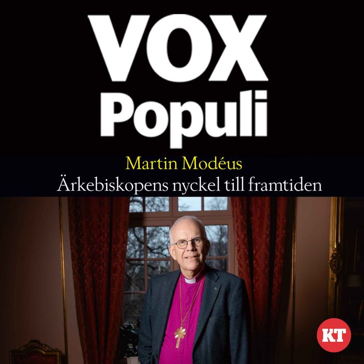 cover art for Ärkebiskopen om nyckeln till framtiden, och det återfunna självförtroendet