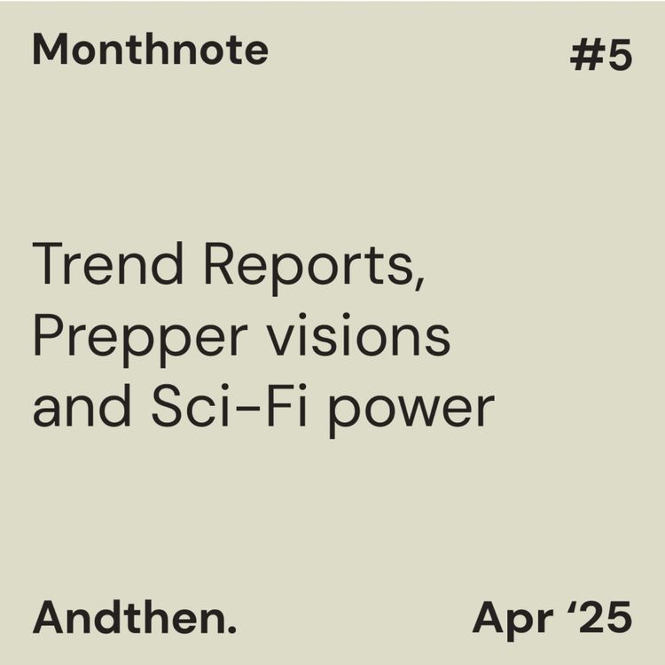 cover art for Monthnote #5, April 2025