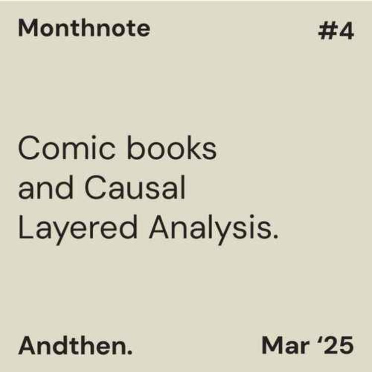 cover art for Monthnote #4, March 2025