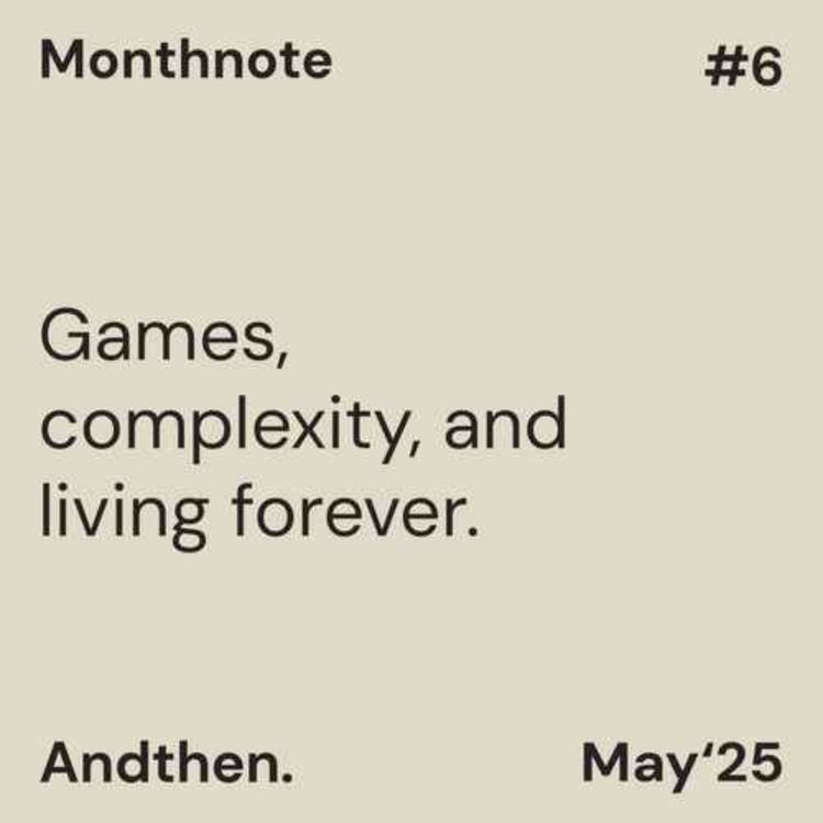 cover art for Monthnote #6, May 2025