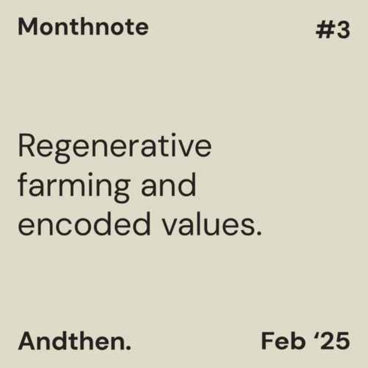 cover art for Monthnote #3, February 2025