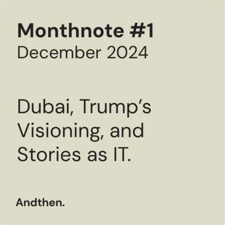 cover art for Monthnote #1, December 2024