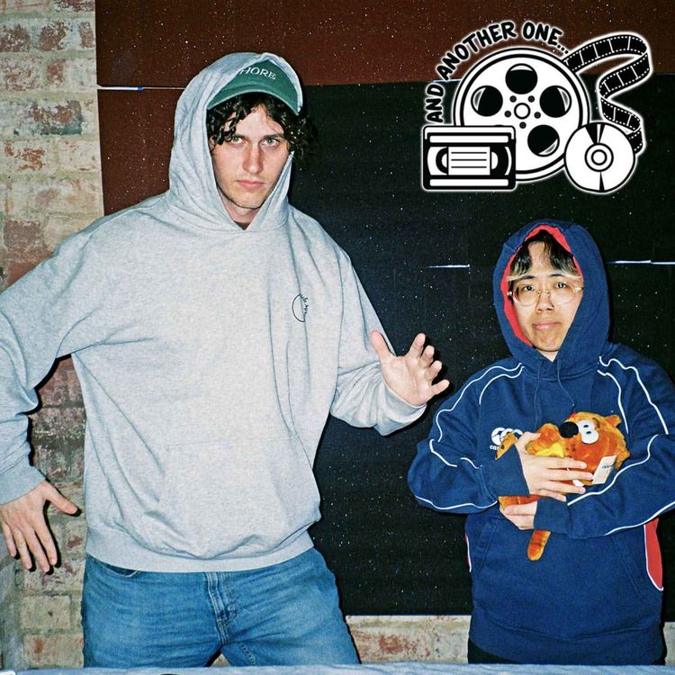 cover art for Ep 41. The Running Man (1987 & 2025)