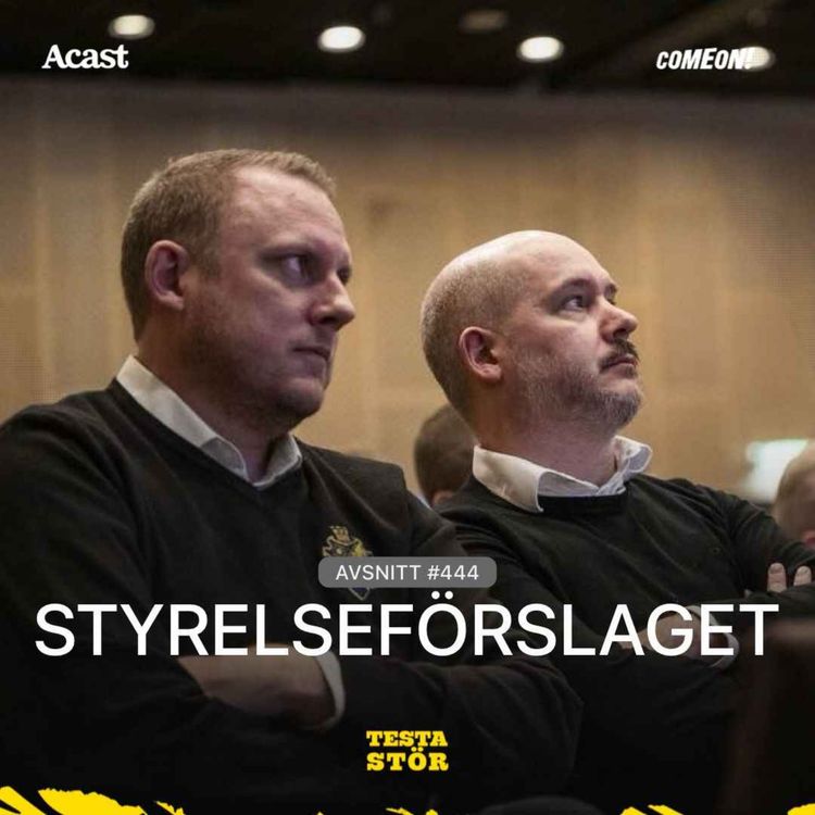cover art for 444. Styrelseförslaget