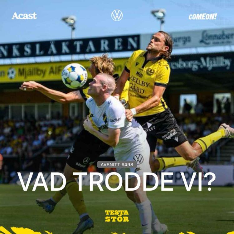 cover art for 498. Vad trodde vi?