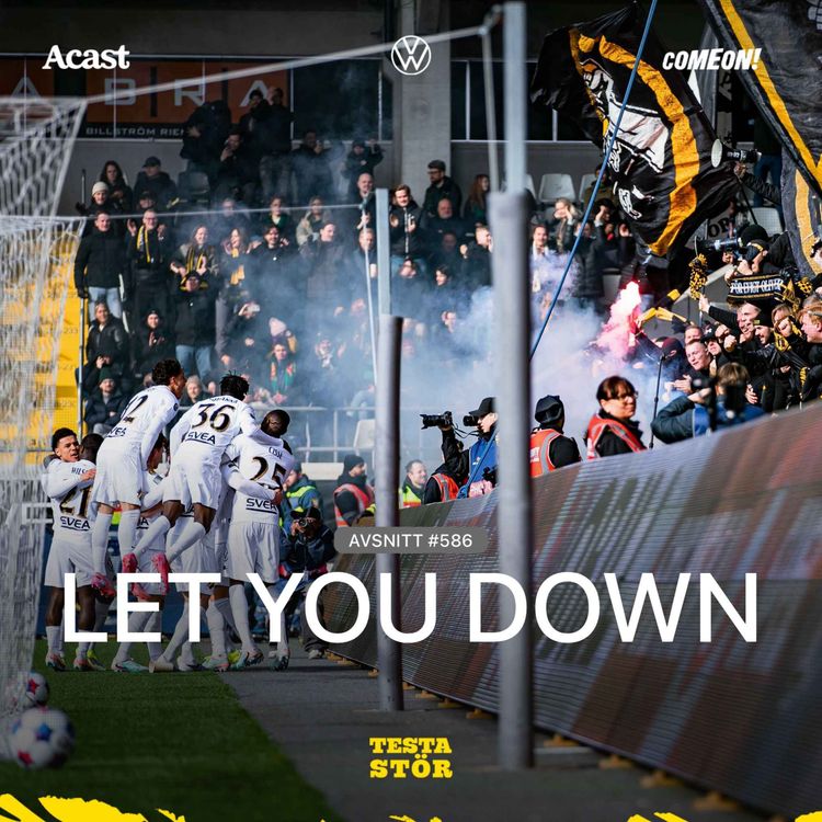 cover art for 586. Let you down!