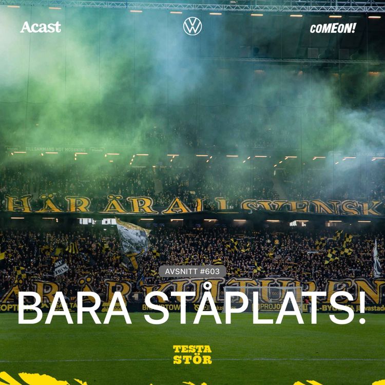 cover art for 603. Bara ståplats!