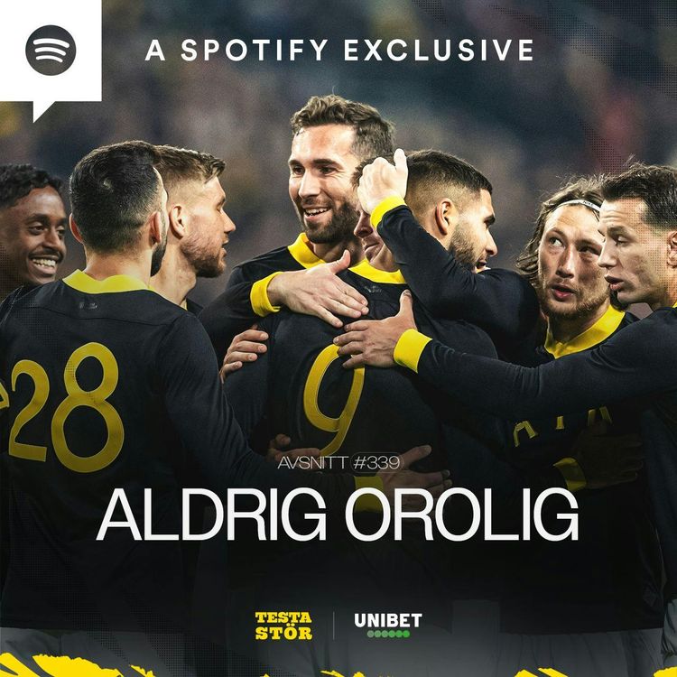 cover art for 339. Aldrig orolig