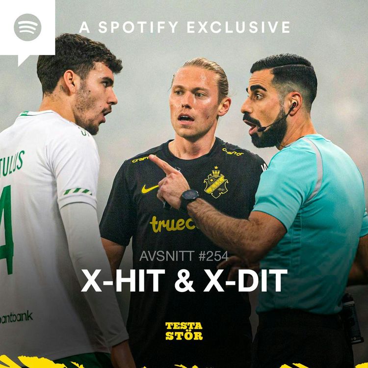 cover art for 254. X-hit och X-dit