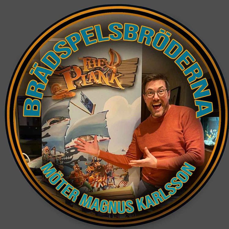 cover art for #14 - Brädspelsdeign med Magnus Karlsson + The Plank och Zoomies