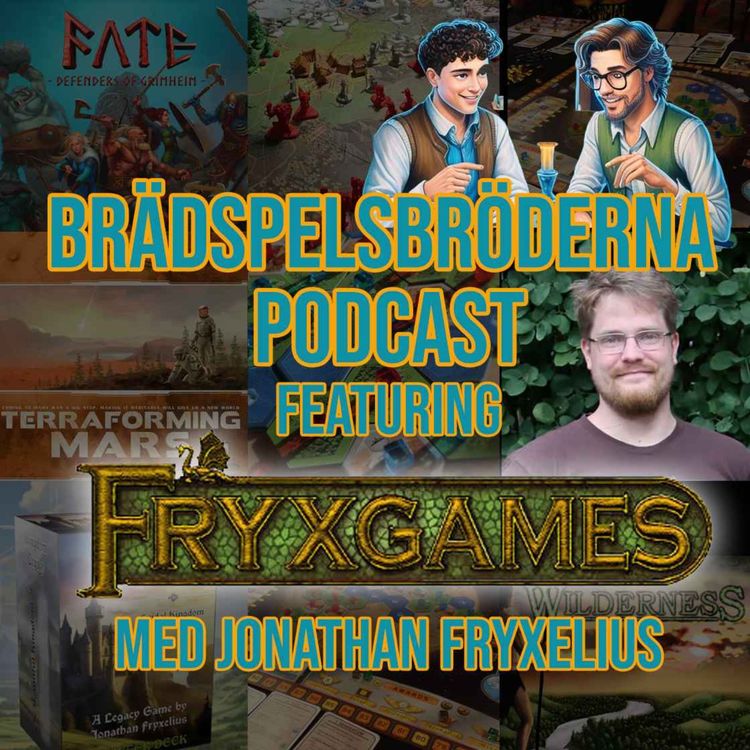 cover art for #16 - Från familjebordet till världsscenen: Historien om Fryxgames med Jonathan Fryxelius