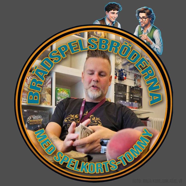 cover art for #27 - Mer än bara spel – om gemenskap runt bordet, med Tommy från Spelkortsbutiken