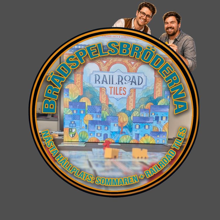 cover art for #33 - Nästa hållplats: Sommaren + Railroad-serien