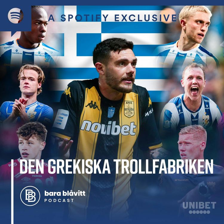 cover art for 524. Den Grekiska Trollfabriken